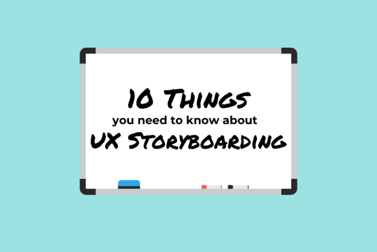 10 choses que vous devez savoir sur le storyboard UX