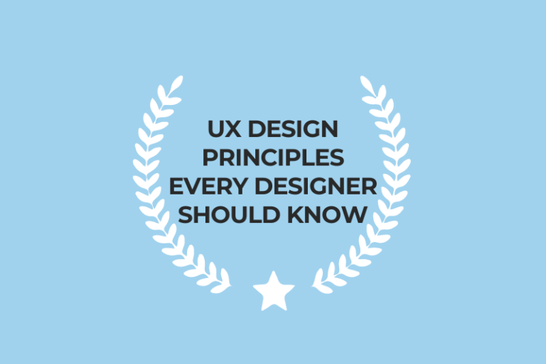 6 principes de conception UX que chaque designer devrait connaître