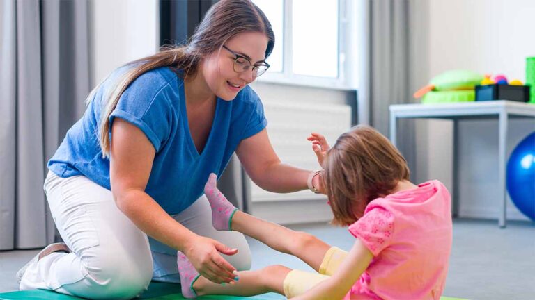 Physiothérapie enfant en crise – avec des conséquences sur la santé à vie