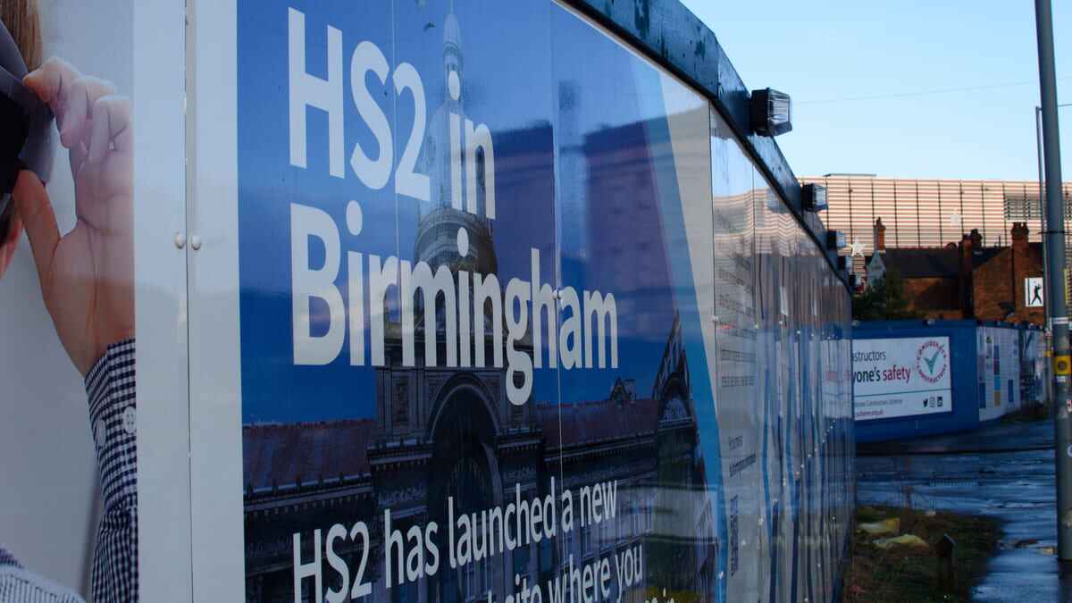 HS2 Whistleblower a attribué 320 000 £ par Tribunal