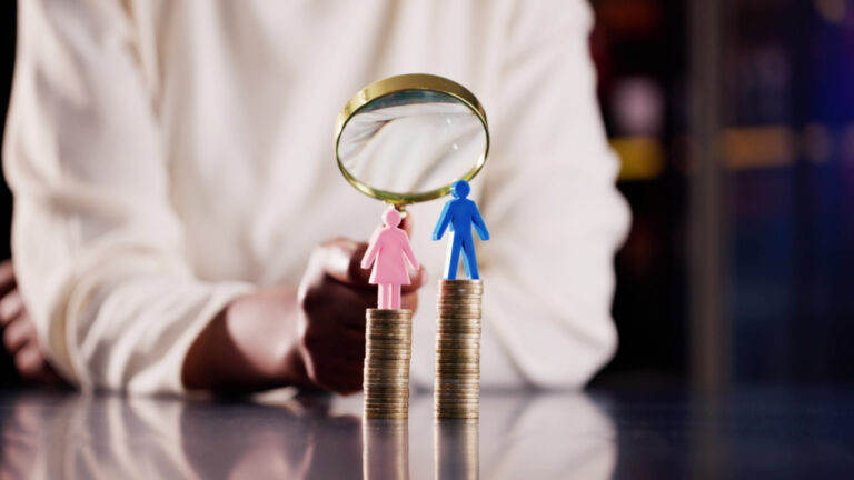 Le biais de données signifie l'écart de rémunération des sexes