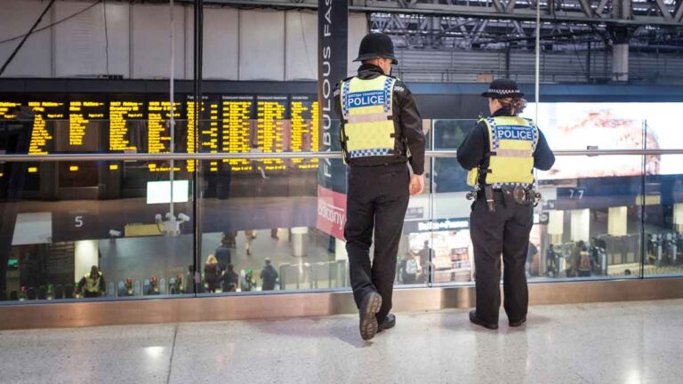 Première force de la police des transports britanniques à embaucher des officiers à temps partiel