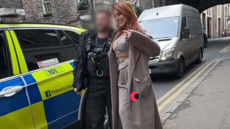 PCS retirés de l'unité d'armes à feu après que Tallia Storm Selfie a attribué 50 000 £