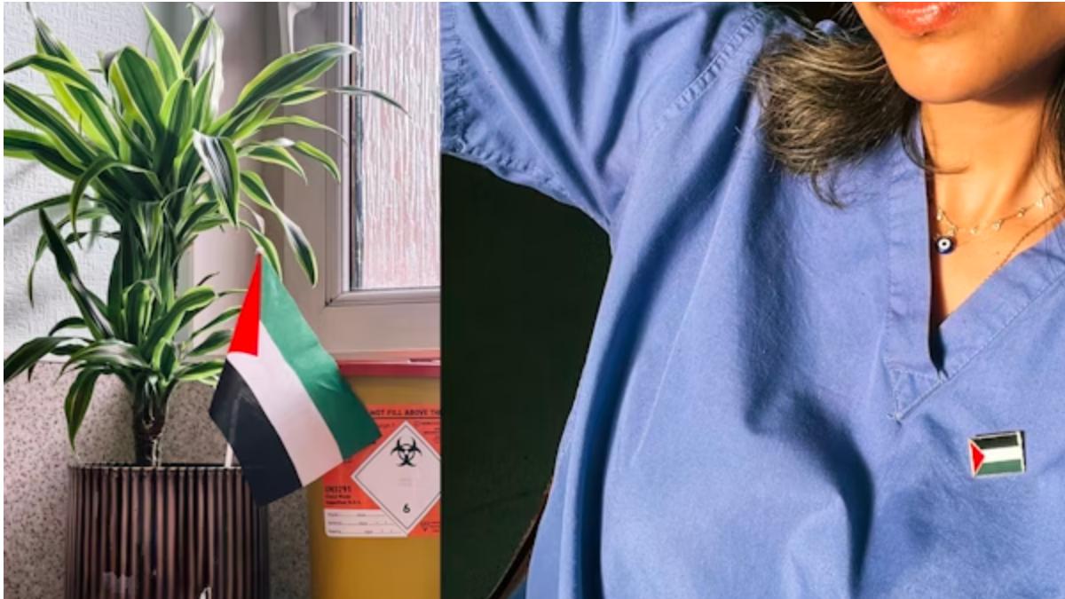 GP stagiaire qui a affiché le drapeau de la Palestine poursuivre la discrimination
