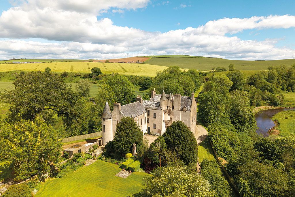 Maisons à vendre avec jardins clos : Château d'Allardice, Inverbervie, Montrose, Angus