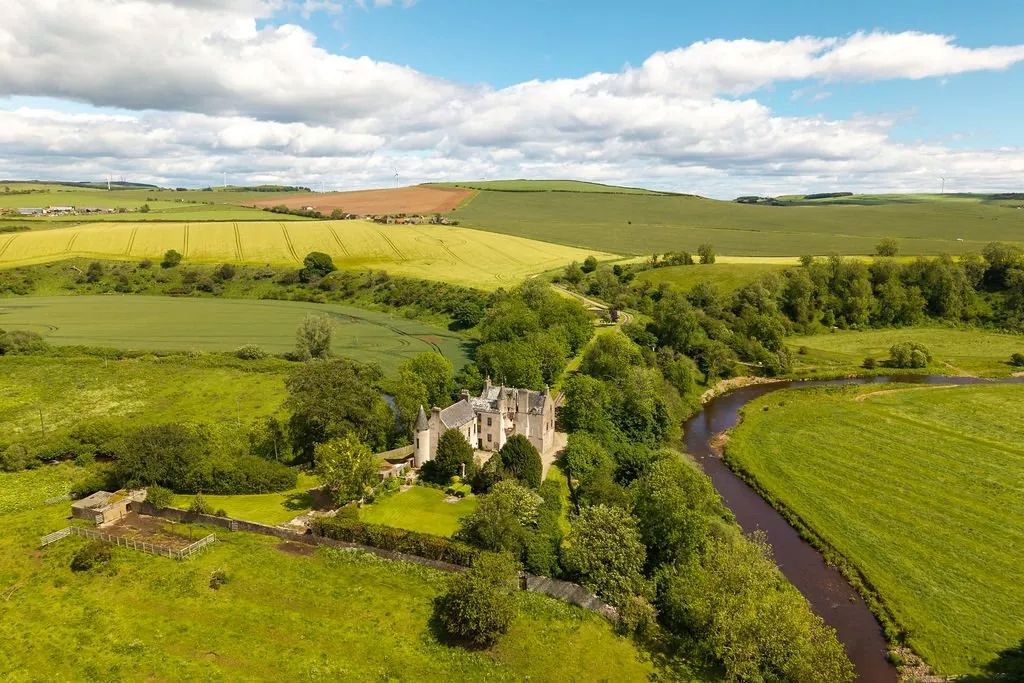 Château d'Allardice, Inverbervie, Montrose, Angus