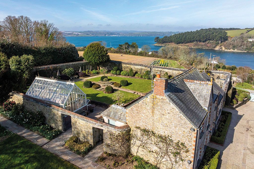 Maisons à vendre avec jardins clos : The Old Rectory, St Just in Roseland, St Mawes, Truro
