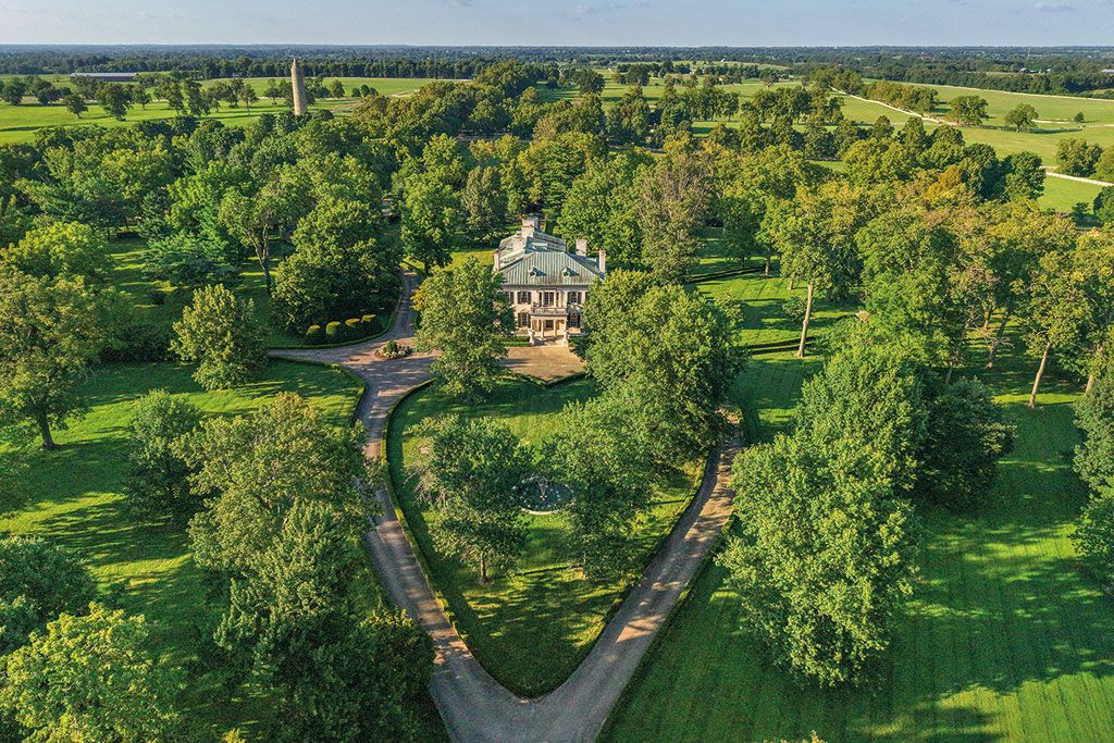 Maisons à vendre avec écuries : Castleton, Lexington, Kentucky, USA