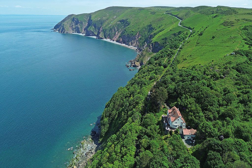 Maisons à vendre dans des endroits surélevés : The Beacon, Countisbury Hill, Lynmouth, Devon