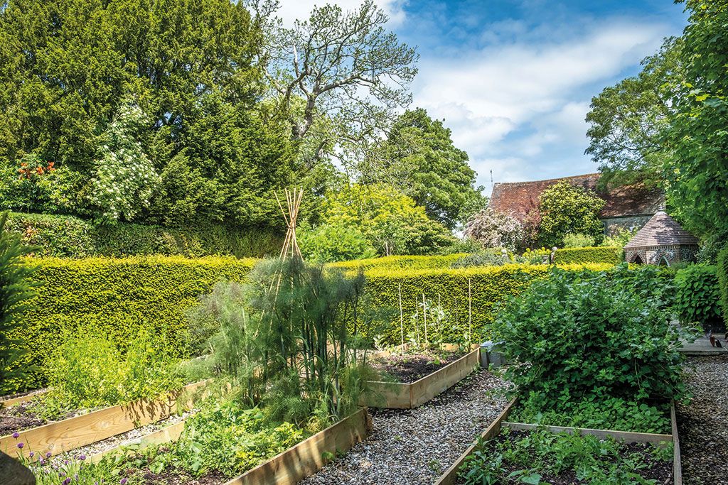 Propriétés à vendre avec potagers : The Old Vicarage, Bury, Pulborough, West Sussex