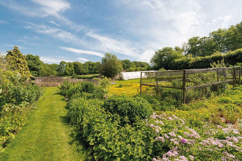 Propriétés à vendre avec jardins potagers : Hunthill House, Jedburgh, Scottish Borders