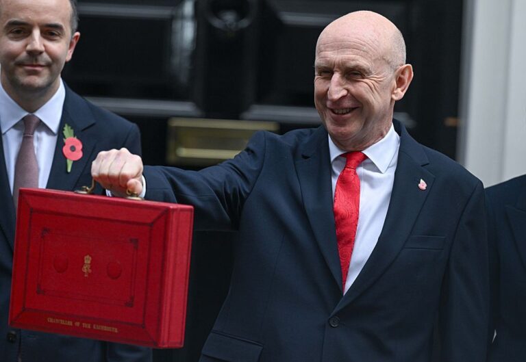 Premier budget d'automne de John Healey : qu'a-t-il été annoncé ?